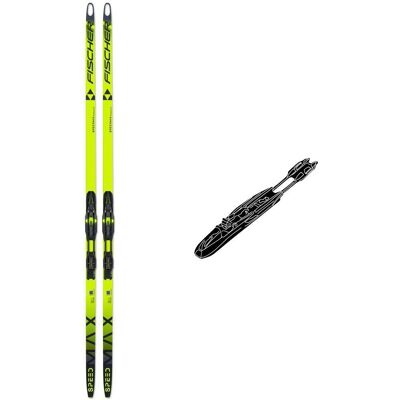 Fischer - Pack Ski Nordique Speedmax 80 Skate Plus 610 Medium - 171 + Control Skate Step-In IFP Black Yellow - Ski Nordique - Publicité Fischer - Pack Ski Nordique Speedmax 80 Skate Plus 610 Medium - 171 + Control Skate Step-In IFP Black Yellow - Ski Nordique - Publicité