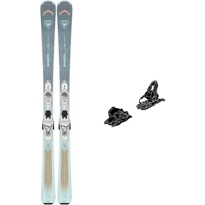 Rossignol - Pack Ski Arcade W 78 Xpress - 132 + Xpress W 10 Gw B83 White Sparkle - Ski - Publicité Rossignol - Pack Ski Arcade W 78 Xpress - 132 + Xpress W 10 Gw B83 White Sparkle - Ski - Publicité
