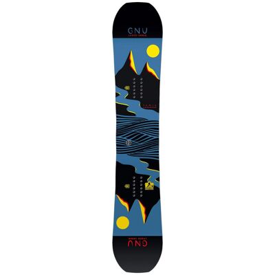Gnu - Pack Planche Snowboard Ladies Choice - 151.5 + Queen - Planche Snowboard - Publicité Gnu - Pack Planche Snowboard Ladies Choice - 151.5 + Queen - Planche Snowboard - Publicité