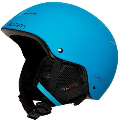 Cairn - Android Junior Mat Azure - M - Casque de ski - Publicité Cairn - Android Junior Mat Azure - M - Casque de ski - Publicité