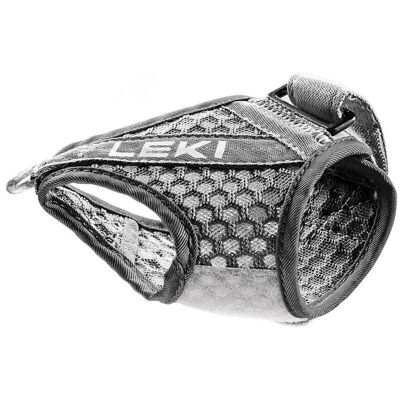 Leki - Shark Frame Strap Mesh Gray Black Anthracite - SML - Dragonne - Publicité Leki - Shark Frame Strap Mesh Gray Black Anthracite - SML - Dragonne - Publicité