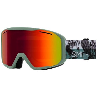 Smith - Blazer Sage Brush Paste Up Red Sol-x Mirror - Masque de Ski - Publicité Smith - Blazer Sage Brush Paste Up Red Sol-x Mirror - Masque de Ski - Publicité