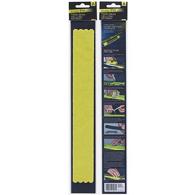 Fischer Twin 100 Mohair Jaune Néon - Peaux de ski - Publicité Fischer Twin 100 Mohair Jaune Néon - Peaux de ski - Publicité