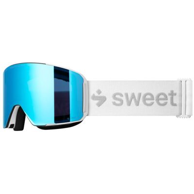 Sweet Protection - Boondock II M Rig Reflect Satin White Rig Aquamarine - Masque de Ski - Publicité Sweet Protection - Boondock II M Rig Reflect Satin White Rig Aquamarine - Masque de Ski - Publicité