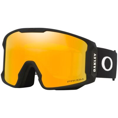 Oakley - Line Miner L Matte Black Prizm 24k Iridium - Masque de Ski - Publicité Oakley - Line Miner L Matte Black Prizm 24k Iridium - Masque de Ski - Publicité