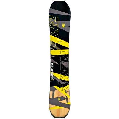 Raven - Pack Planche Snowboard Barracuda Carbon - 160W + King Black - Planche Snowboard - Publicité Raven - Pack Planche Snowboard Barracuda Carbon - 160W + King Black - Planche Snowboard - Publicité