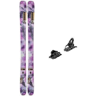 K2 - Pack Ski Reckoner 92 W - 169 + 11.0 Tp 100mm Black Anthracite - Ski - Publicité K2 - Pack Ski Reckoner 92 W - 169 + 11.0 Tp 100mm Black Anthracite - Ski - Publicité