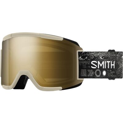 Smith - Squad Chalk Space Invader Chromapop Sun Black Gold Mirror + Clear - Masque de Ski - Publicité Smith - Squad Chalk Space Invader Chromapop Sun Black Gold Mirror + Clear - Masque de Ski - Publicité