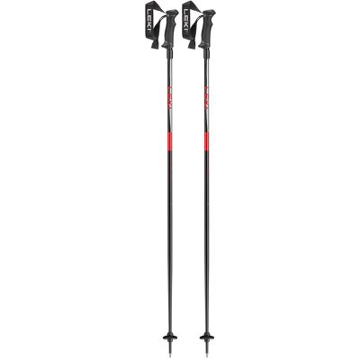 Leki - Hot Shot Anodized Black Eloxal Grau Elo - 110 - Bâton - Publicité Leki - Hot Shot Anodized Black Eloxal Grau Elo - 110 - Bâton - Publicité
