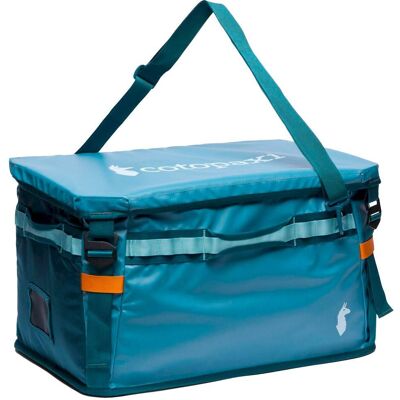 Cotopaxi - Allpa 60L Gear Hauler Box Blue Spruce And Abyss - Housse de rangement - Publicité Cotopaxi - Allpa 60L Gear Hauler Box Blue Spruce And Abyss - Housse de rangement - Publicité
