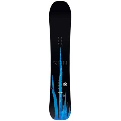 Gnu - Pack Planche Snowboard Banked Country - 160W + King - Planche Snowboard - Publicité Gnu - Pack Planche Snowboard Banked Country - 160W + King - Planche Snowboard - Publicité