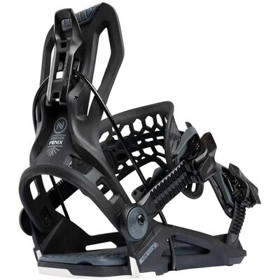 Nidecker - Fenix Black - XL - Fix Snowboard - Publicité Nidecker - Fenix Black - XL - Fix Snowboard - Publicité