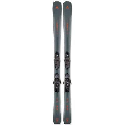 Fischer - Pack Ski The Curv GT 76 Twin Pr Grey - 166 + Rsw 10 Gw Powerrail Br.85 Solid Black Black - Ski - Publicité Fischer - Pack Ski The Curv GT 76 Twin Pr Grey - 166 + Rsw 10 Gw Powerrail Br.85 Solid Black Black - Ski - Publicité
