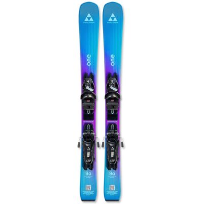 Fischer - Pack Ski Fischer One (70-90) - 90 + Fs4 Gw Ca Jrs Br.80 Solid Black Black - Ski - Publicité Fischer - Pack Ski Fischer One (70-90) - 90 + Fs4 Gw Ca Jrs Br.80 Solid Black Black - Ski - Publicité
