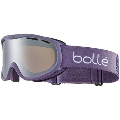 Bollé - Sierra Plum Monstera Matte Black Chrome - Masque de Ski - Publicité Bollé - Sierra Plum Monstera Matte Black Chrome - Masque de Ski - Publicité