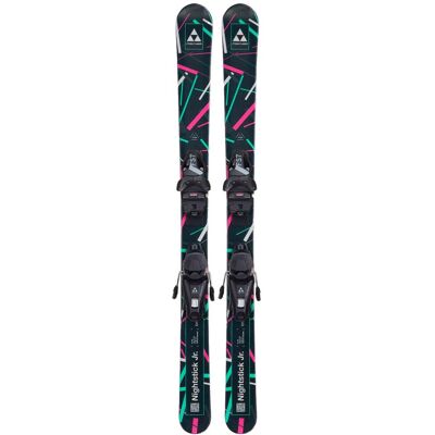 Fischer - Pack Ski Nightstick Jr (131-151) - 131 + Fs7 Gw Ca Jrs Br.78 Black Black - Ski - Publicité Fischer - Pack Ski Nightstick Jr (131-151) - 131 + Fs7 Gw Ca Jrs Br.78 Black Black - Ski - Publicité