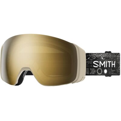 Smith - 4D Mag Chalk Space Lavender Chromapop Sun Black Gold Mirror + Chromapop Storm Blue Sensor Mirror - Masque de Ski - Publicité Smith - 4D Mag Chalk Space Lavender Chromapop Sun Black Gold Mirror + Chromapop Storm Blue Sensor Mirror - Masque de Ski - Publicité