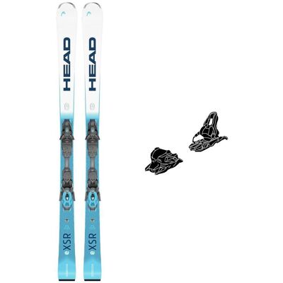 Head - Pack Ski Wc Rebels E.Xsr - 177 + Pr 10 Gw Promo Br.85 Solid Black Speed Blue - Ski - Publicité Head - Pack Ski Wc Rebels E.Xsr - 177 + Pr 10 Gw Promo Br.85 Solid Black Speed Blue - Ski - Publicité