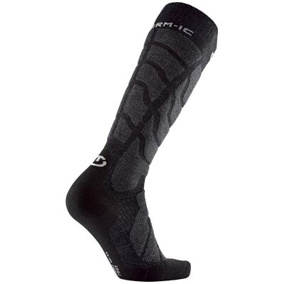 Therm-ic Chaussettes de Ski - Laine Mérinos - Noir - 45/47 - Chaussettes de Ski - Publicité Therm-ic Chaussettes de Ski - Laine Mérinos - Noir - 45/47 - Chaussettes de Ski - Publicité