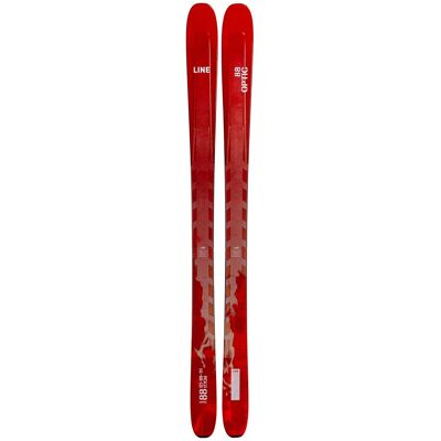 Line - Pack Ski Optic 88 - 184 + 11.0 Tp 90mm Black Anthracite - Ski - Publicité Line - Pack Ski Optic 88 - 184 + 11.0 Tp 90mm Black Anthracite - Ski - Publicité
