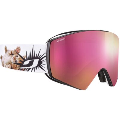 Julbo - Razor Edge Blanc Noir Spectron 3 - Masque de Ski - Publicité Julbo - Razor Edge Blanc Noir Spectron 3 - Masque de Ski - Publicité