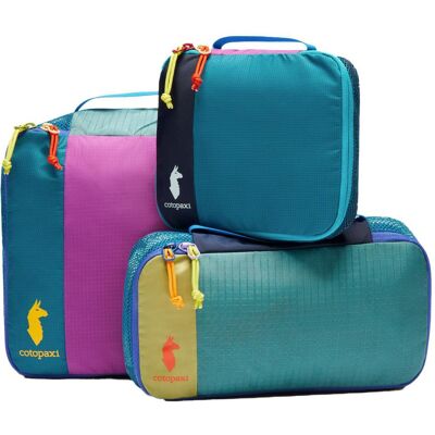 Cotopaxi - Cubo 3-Pack Travel Bundle Del Dia Multicolor - Housse de rangement - Publicité Cotopaxi - Cubo 3-Pack Travel Bundle Del Dia Multicolor - Housse de rangement - Publicité