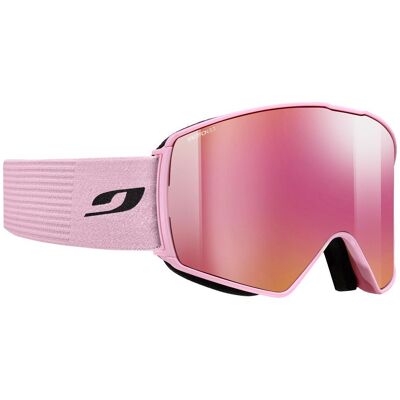 Julbo - Launcher Rose Clair Spectron 3 - Masque de Ski - Publicité Julbo - Launcher Rose Clair Spectron 3 - Masque de Ski - Publicité