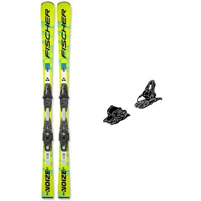 Fischer - Pack Ski Rc4 Noize St Yellow Superflex - 165 + Rc4 Z12 Gw Powerrail Br 85 Matt Black Flash Yellow - Ski - Publicité Fischer - Pack Ski Rc4 Noize St Yellow Superflex - 165 + Rc4 Z12 Gw Powerrail Br 85 Matt Black Flash Yellow - Ski - Publicité