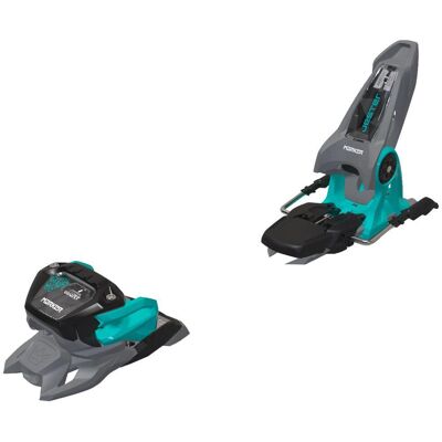 Marker - Jester 16 110mm Gray Turquoise - Fix Ski - Publicité Marker - Jester 16 110mm Gray Turquoise - Fix Ski - Publicité