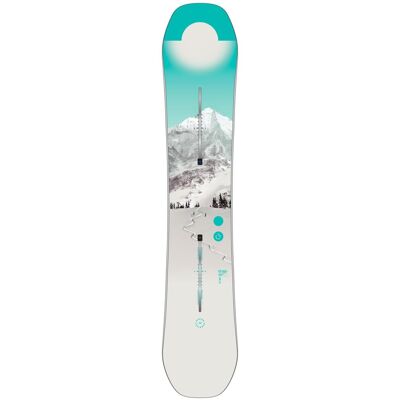 Burton - Pack Planche Snowboard Feelgood First Tracks - 152 + Talent - Planche Snowboard - Publicité Burton - Pack Planche Snowboard Feelgood First Tracks - 152 + Talent - Planche Snowboard - Publicité