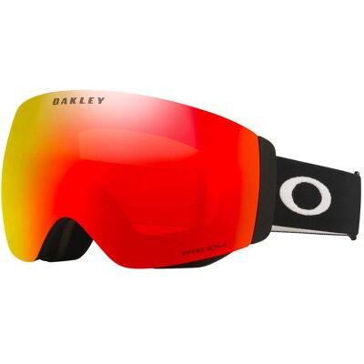 Oakley - Flight Deck Pro M Matte Black Prizm Torch Iridium + Prizm Iced Iridium - Masque de Ski - Publicité Oakley - Flight Deck Pro M Matte Black Prizm Torch Iridium + Prizm Iced Iridium - Masque de Ski - Publicité