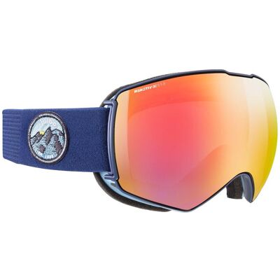 Julbo - Lightyear Bleu Foncé Reactiv 1-3 Glare Control - Masque de Ski - Publicité Julbo - Lightyear Bleu Foncé Reactiv 1-3 Glare Control - Masque de Ski - Publicité