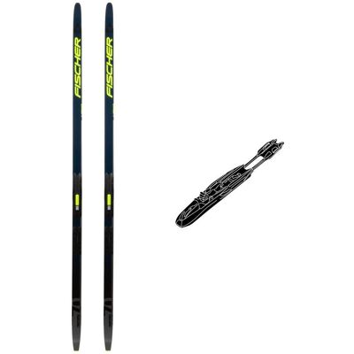 Fischer - Pack Ski Nordique Aerolite Skate 70 - 191 + Control Skate Step-In IFP Black Yellow - Ski Nordique - Publicité Fischer - Pack Ski Nordique Aerolite Skate 70 - 191 + Control Skate Step-In IFP Black Yellow - Ski Nordique - Publicité