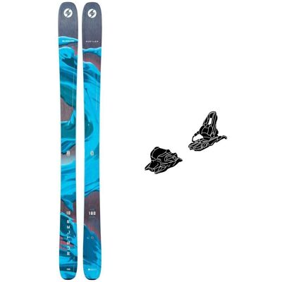 Blizzard - Pack Ski Rustler 10 - 180 + Attack Lyt 11 Gw Br.110 Solid Black - Ski - Publicité Blizzard - Pack Ski Rustler 10 - 180 + Attack Lyt 11 Gw Br.110 Solid Black - Ski - Publicité