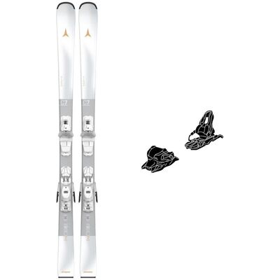 Atomic - Pack Ski Cloud C7 White - 149 + M 10 Gw White Light Sand L80 - Ski - Publicité Atomic - Pack Ski Cloud C7 White - 149 + M 10 Gw White Light Sand L80 - Ski - Publicité
