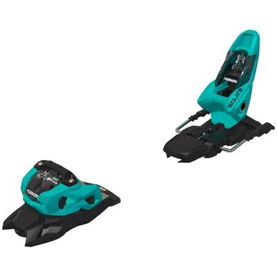 Marker - Squire 11 110mm Black Teal - Fix Ski - Publicité Marker - Squire 11 110mm Black Teal - Fix Ski - Publicité