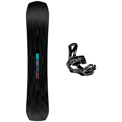 Nidecker - Pack Planche Snowboard Escape Plus - 156 + Beam - Planche Snowboard - Publicité Nidecker - Pack Planche Snowboard Escape Plus - 156 + Beam - Planche Snowboard - Publicité