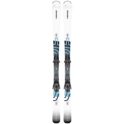 Head - Pack Ski Shape V2 White - 156 + Pr 10 Gw Promo Br.85 Solid Black - Ski - Publicité Head - Pack Ski Shape V2 White - 156 + Pr 10 Gw Promo Br.85 Solid Black - Ski - Publicité