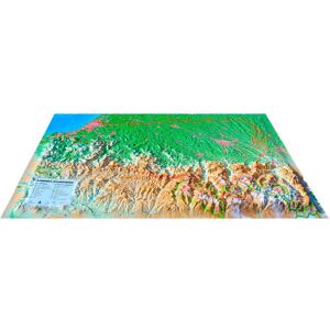 3DMAP - Pyrénées-Atlantiques - Carte 3D - Publicité 3DMAP - Pyrénées-Atlantiques - Carte 3D - Publicité