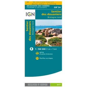 IGN - Le Sentier des Douaniers Bretagne Nord - Carte - Publicité IGN - Le Sentier des Douaniers Bretagne Nord - Carte - Publicité