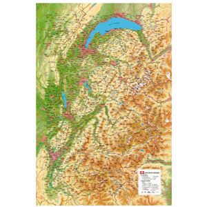 3DMAP - Les Deux Savoies - Carte 3D - Publicité 3DMAP - Les Deux Savoies - Carte 3D - Publicité