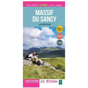 Chamina Edition - Massif du Sancy - Carte - Publicité Chamina Edition - Massif du Sancy - Carte - Publicité