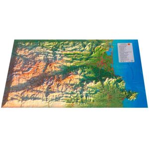 3DMAP - Les Pyrénées-Orientales - Carte 3D - Publicité 3DMAP - Les Pyrénées-Orientales - Carte 3D - Publicité