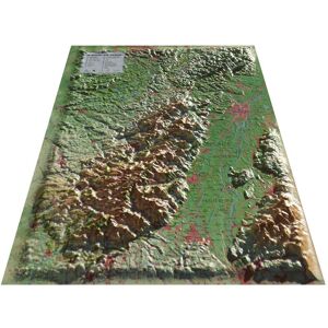 3DMAP - Le Massif Des Vosges - Carte 3D - Publicité 3DMAP - Le Massif Des Vosges - Carte 3D - Publicité