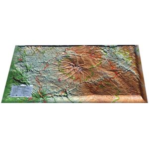 3DMAP - Le Cantal - Carte 3D - Publicité 3DMAP - Le Cantal - Carte 3D - Publicité