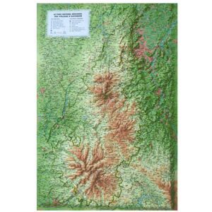 3DMAP - Le Parc Naturel Régional des Volcans d'Auvergne - Carte 3D - Publicité 3DMAP - Le Parc Naturel Régional des Volcans d'Auvergne - Carte 3D - Publicité