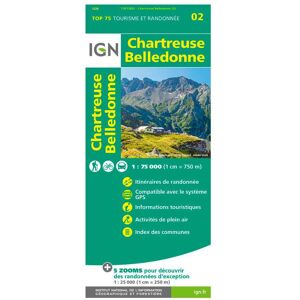IGN - Chartreuse Belledonne - Carte - Publicité IGN - Chartreuse Belledonne - Carte - Publicité