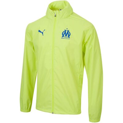 OLYMPIQUE DE MARSEILLE Coupe Vent Training Jaune OM XL male - Publicité OLYMPIQUE DE MARSEILLE Coupe Vent Training Jaune OM XL male - Publicité