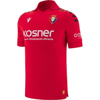 MACRON Maillot Atlético Osasuna Domicile 2025/2026 XL male - Publicité MACRON Maillot Atlético Osasuna Domicile 2025/2026 XL male - Publicité