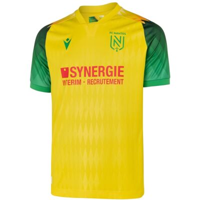 MACRON Maillot Enfant FC Nantes Domicile 2026/2027 12 Ans unisex - Publicité MACRON Maillot Enfant FC Nantes Domicile 2026/2027 12 Ans unisex - Publicité